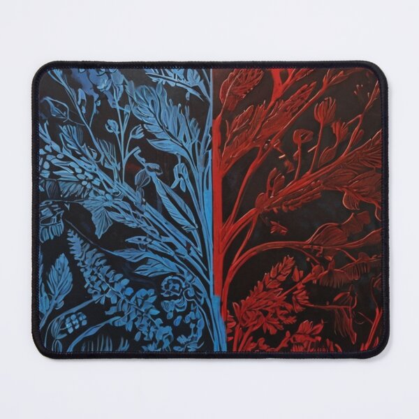 Item preview, Split Harmony: The Tree of Blue and Red designed and sold by KilianSzmid.