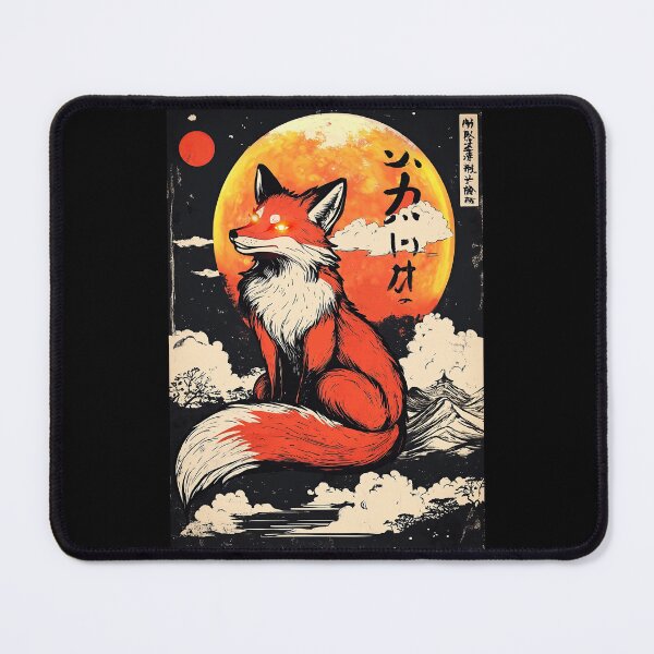 Item preview, Chinese fox with full fire moon quote design designed and sold by TheArtistOf2022.