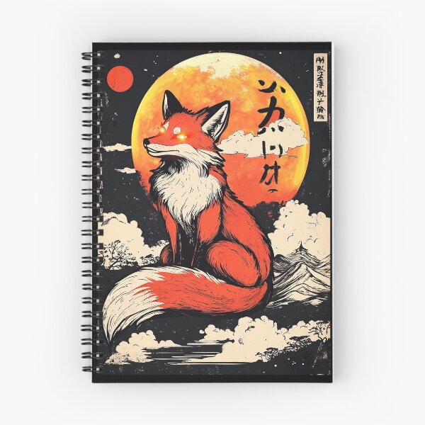 Item preview, Chinese fox with full fire moon quote design designed and sold by TheArtistOf2022.