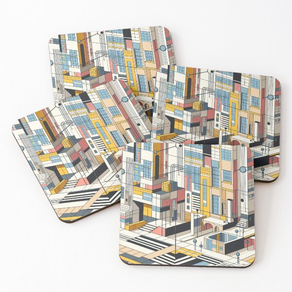 Item preview,  Abstract City 3 designed and sold by Tsveti Dinkova.