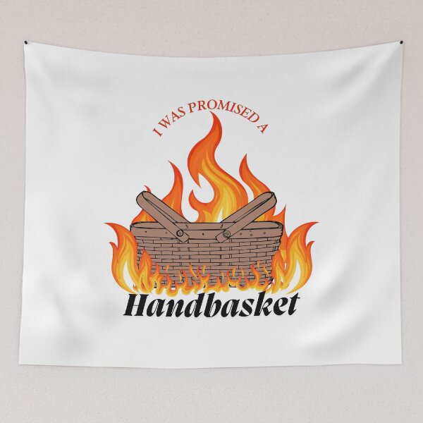 Item preview, To Heck in a Handbasket designed and sold by EclecticKrys.
