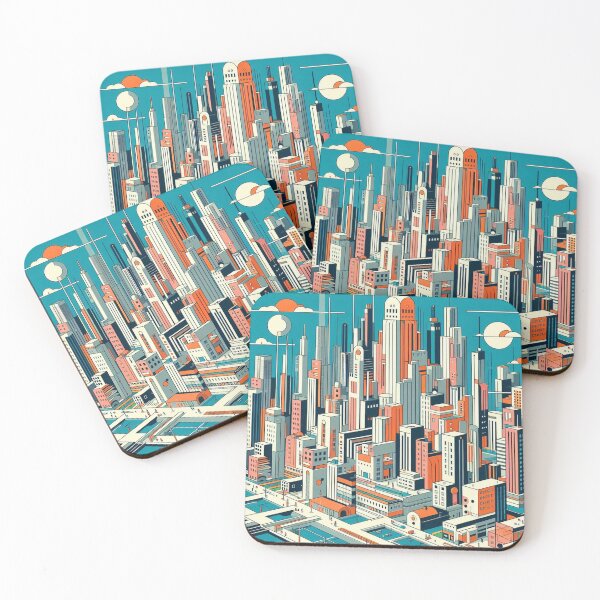 Item preview, Abstract City 6 designed and sold by Tsveti Dinkova.