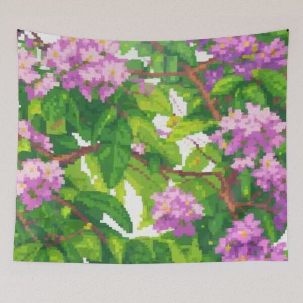 Item preview, Pixel Blossom: Purple Glory designed and sold by Glam-OOTD.