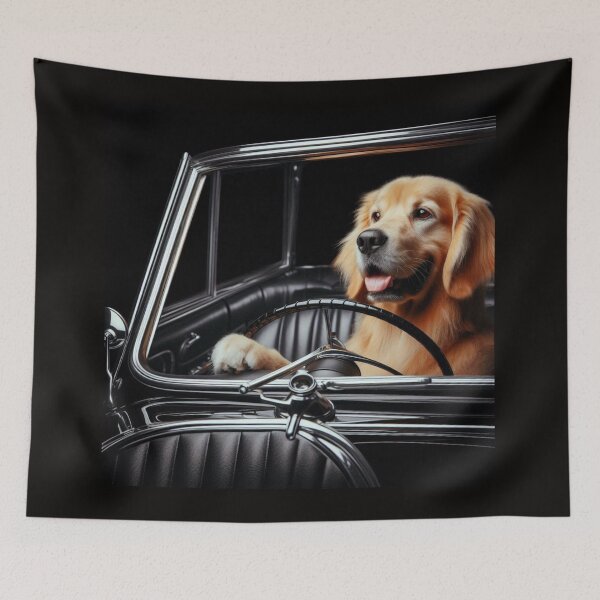 Item preview, car driver dog designed and sold by E.D.CH designs..
