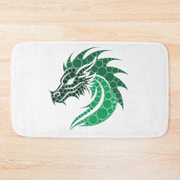 Item preview, Green Dragon Dot Art designed and sold by Cardiff Creative.