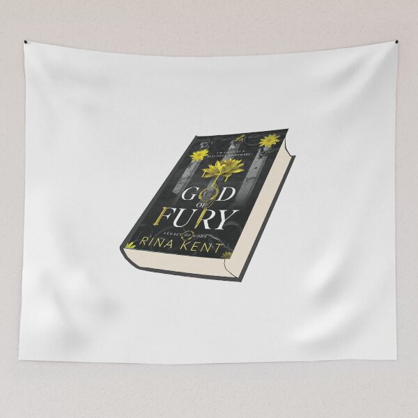 Item preview, God of Fury Rina Kent Book Sticker designed and sold by baranskini.