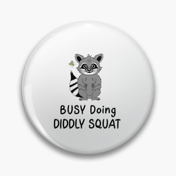 Item preview, Diddly Squat Raccoon  designed and sold by Sartoris Art.