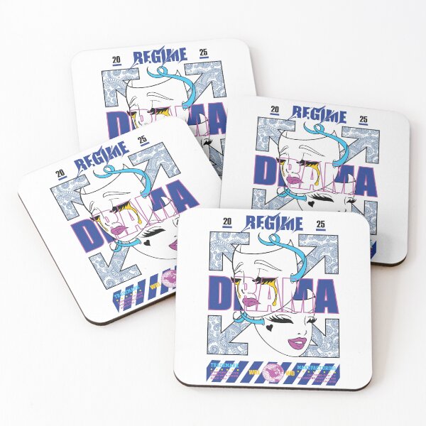 Item preview, Drama 20 Regimes 25: Streetwear Design with Masks and Text designed and sold by Polarisofficial.
