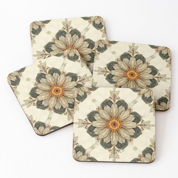 Item preview, Floral Motif designed and sold by Hen-C-Art.