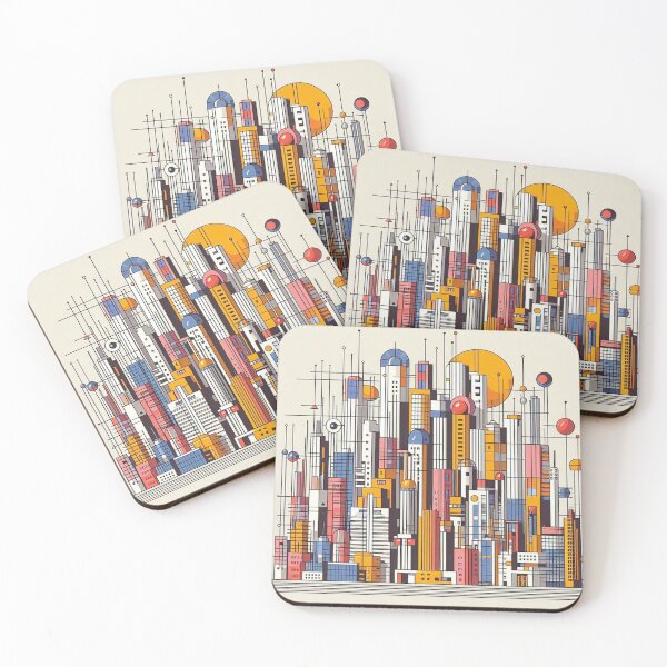 Item preview, Abstract City 9 designed and sold by Tsveti Dinkova.