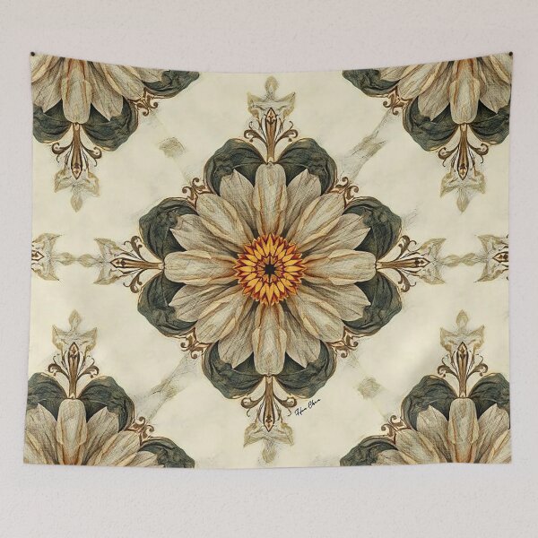 Item preview, Floral Motif designed and sold by Hen-C-Art.