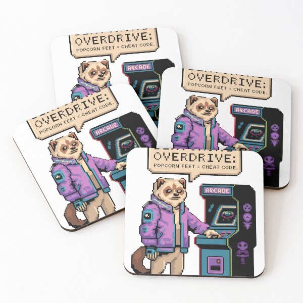 Item preview, Binturong Overdrive - Popcorn Feet Cheat Code designed and sold by NaturePixel.