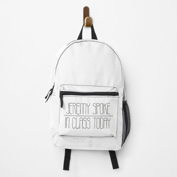 Item preview, Jeremy spoke in class today (black) designed and sold by didijuca.