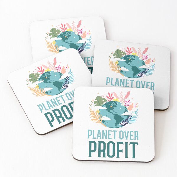 Item preview, Planet Over Profit designed and sold by 87-Aesthetics.