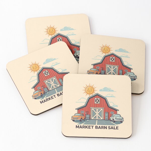 Item preview, Sunny Barn: Vintage Car Market & Sale designed and sold by amidigiart.