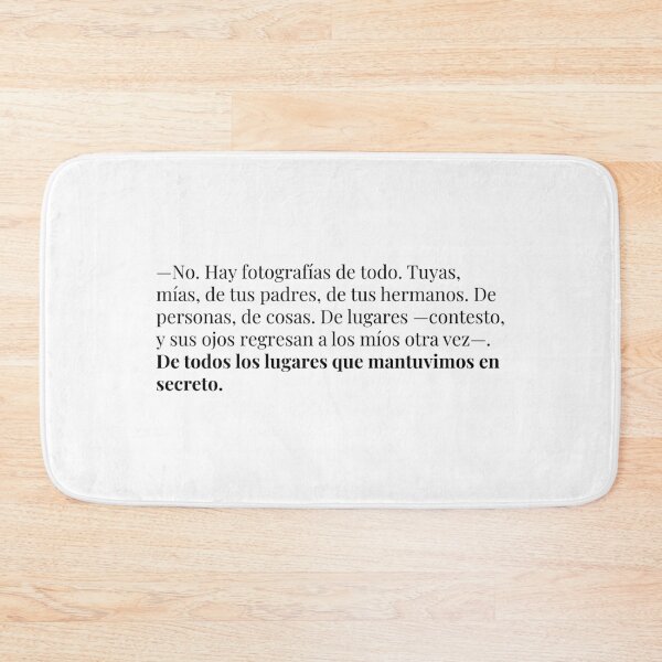 Item preview, All the places we kept secret - Inma Rubiales designed and sold by TopiGaskarth.