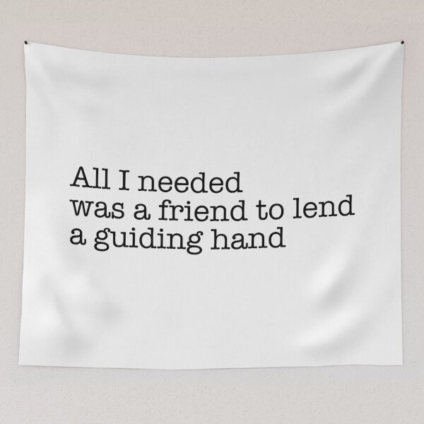 Item preview, All I needed was a friend (black) designed and sold by didijuca.