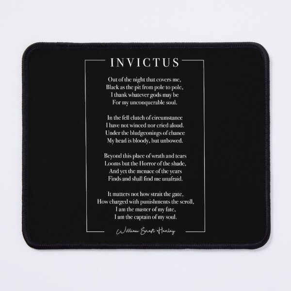 Item preview, Invictus (white) designed and sold by didijuca.
