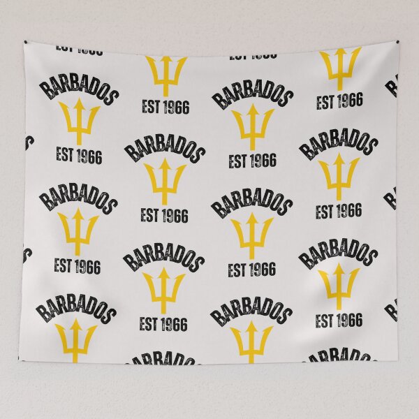 Item preview, Barbados island patriot colors caribbean paradise 2025 designed and sold by erozzz.