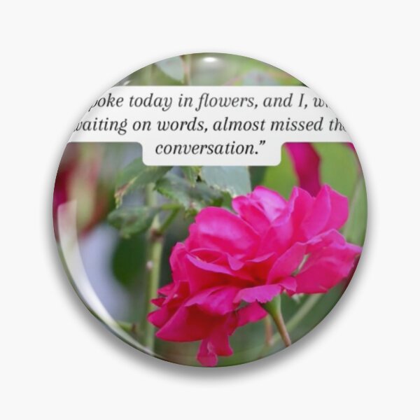 Item preview, God Spoke Today in Flowers designed and sold by munchken08.