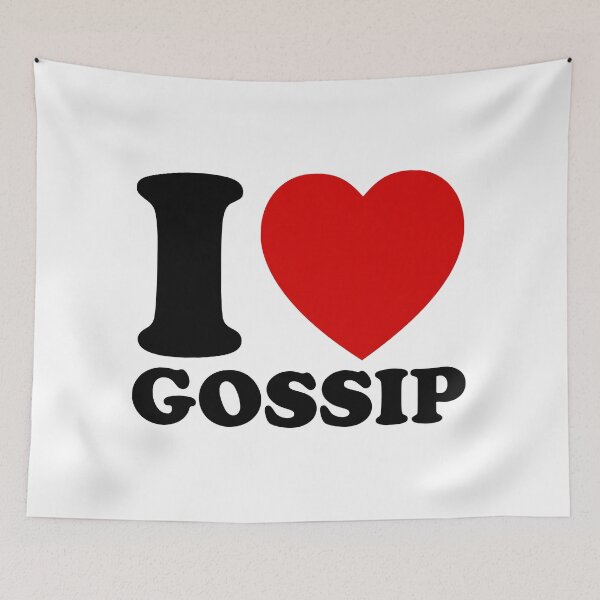 Item preview, I love gossip (black) designed and sold by didijuca.