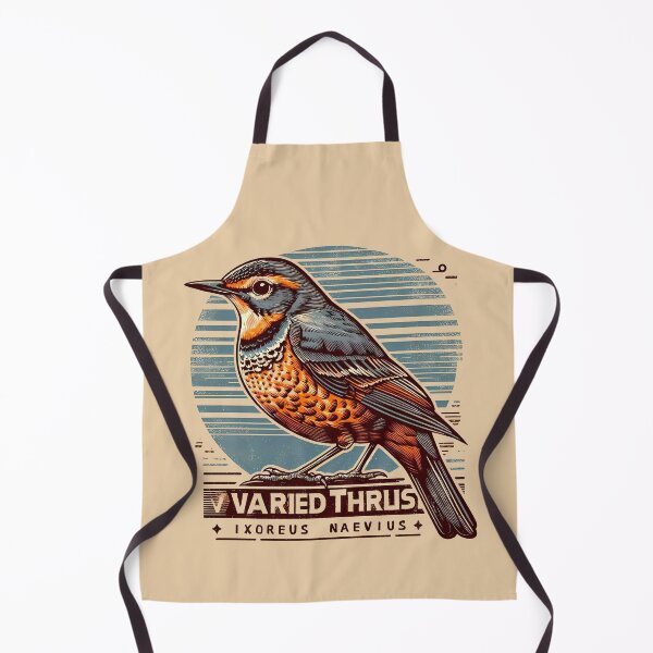 Item preview, Varied Thrush 4 designed and sold by theAVIARY7.