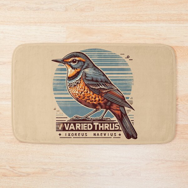 Item preview, Varied Thrush 4 designed and sold by theAVIARY7.