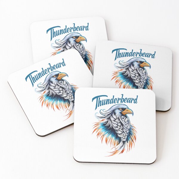 Item preview, Thunderbeard. The Legendary Bearded Bird designed and sold by twisted-dot.