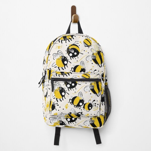 Item preview, Bumblebee Buzz - Whimsical Cartoon Bee Pattern designed and sold by ArtDzignsZA.