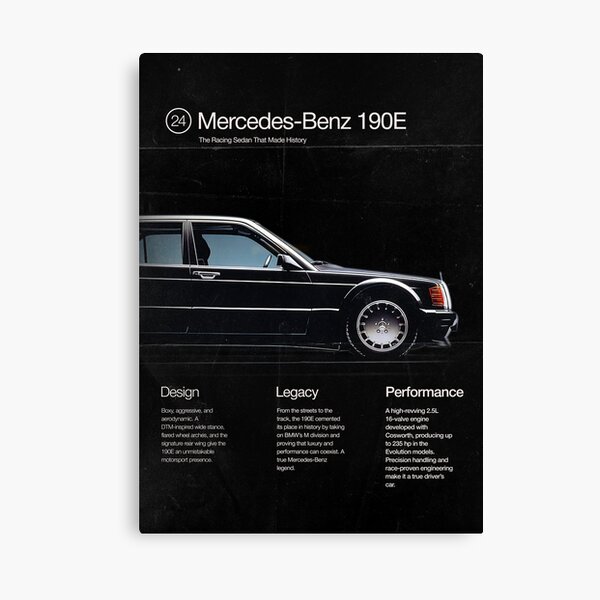 Artikel-Vorschau von Mercedes 190E ii, designt und verkauft von aliigal.