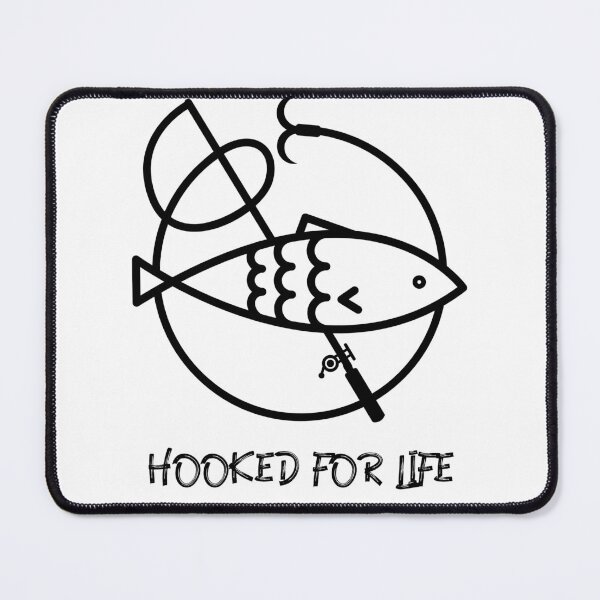 Item preview, Hooked for life designed and sold by FirstTimeTees.