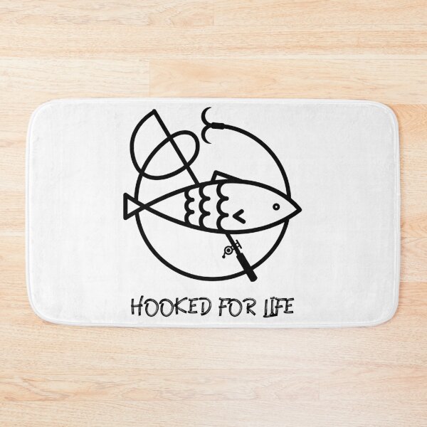 Item preview, Hooked for life designed and sold by FirstTimeTees.