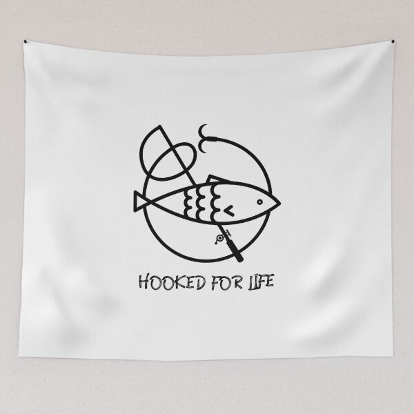 Item preview, Hooked for life designed and sold by FirstTimeTees.