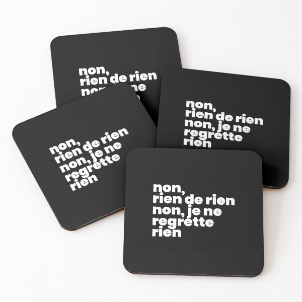 Item preview, Non, je ne regrette rien I (white) designed and sold by didijuca.