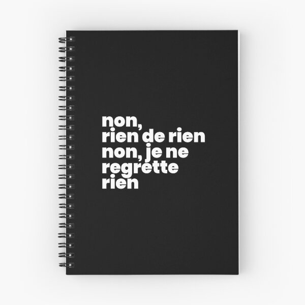 Aperçu de l'œuvre Non, je ne regrette rien I (blanc) créée et vendue par didijuca.