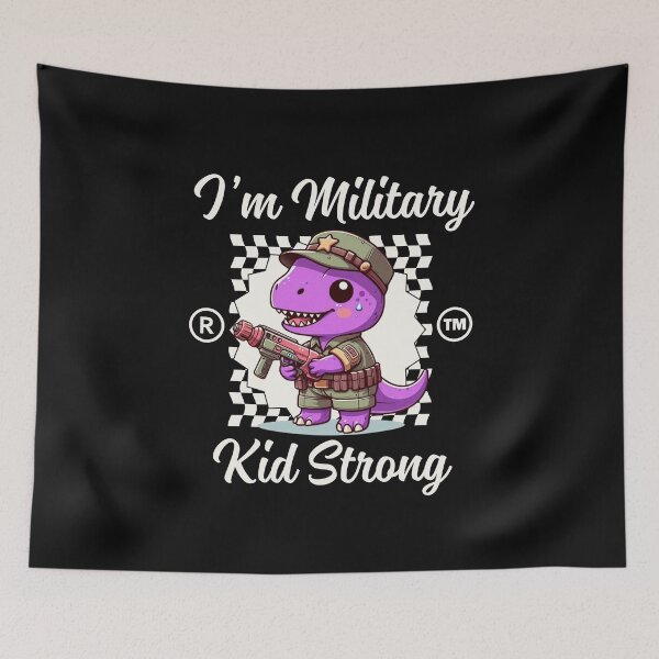 Item preview, I'm military kid strong designed and sold by Peerless-Prime.