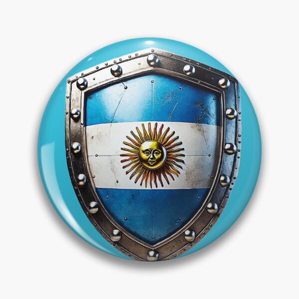 Item preview, Argentine Sun Shield – Symbol of Strength and Heritage designed and sold by Highlandkings.