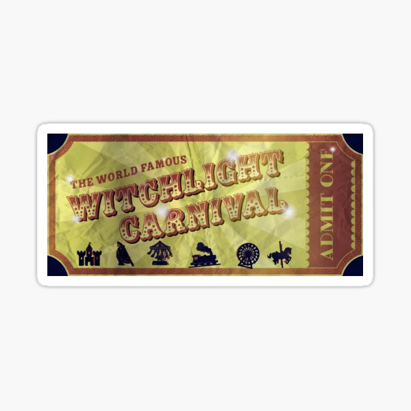 Item preview, The Witchlight Carnival Ticket designed and sold by n04hs.wrld.art.