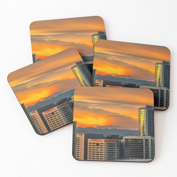 Item preview, Kuala Lumpur Sunset Cityscape designed and sold by AJEvans.
