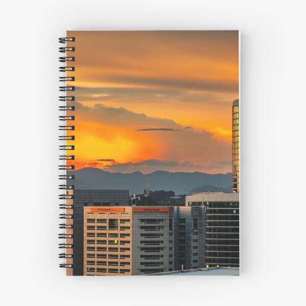 Item preview, Kuala Lumpur Sunset Cityscape designed and sold by AJEvans.