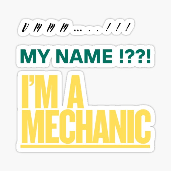 Artikel-Vorschau von Ich bin Mechaniker – Lustige Meme-Zitate, designt und verkauft von MOTAS FASHION .