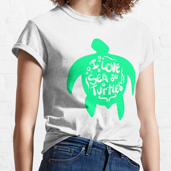 Item preview, I Love Sea Turtles  designed and sold by AmbyArtist.