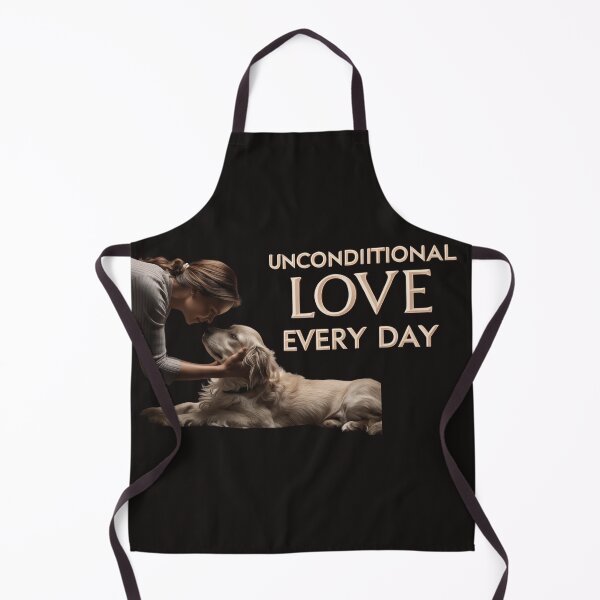 Item preview, UNCONDITIONAL LOVE, EVERY DAY - A T-Shirt That Speaks from the Heart designed and sold by Mikel-empire.