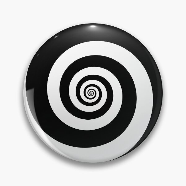 Item preview, Black and White Hypnotizing Swirl Abstract Illusion Design  designed and sold by patternsoup.