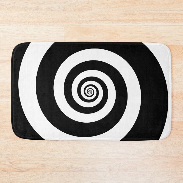 Item preview, Black and White Hypnotizing Swirl Abstract Illusion Design  designed and sold by patternsoup.
