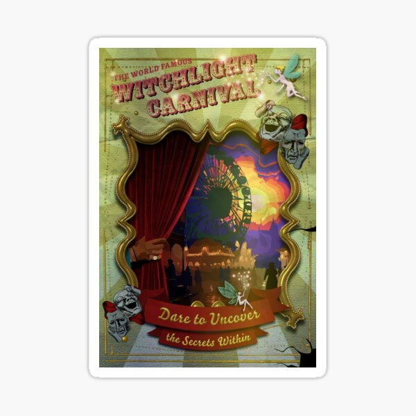 Item preview, Witchlight Carnival Poster designed and sold by n04hs.wrld.art.