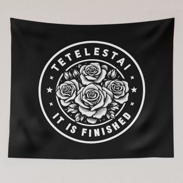 Item preview, Tetelestai It Is Finished and Roses designed and sold by plushism.