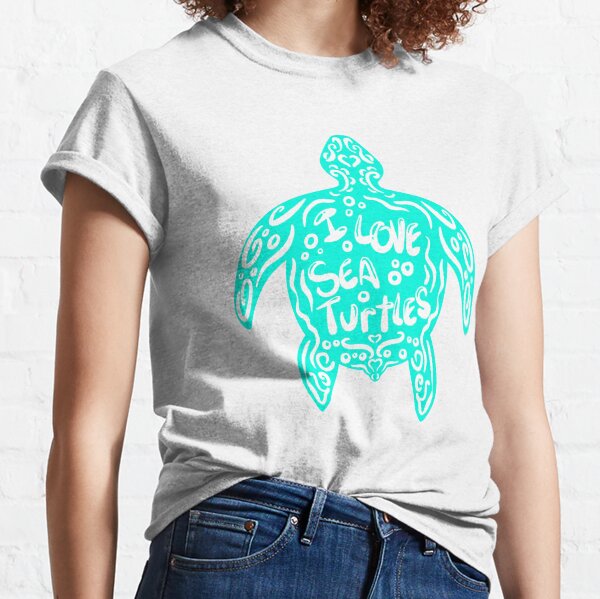 Item preview, I Love Sea Turtles  designed and sold by AmbyArtist.