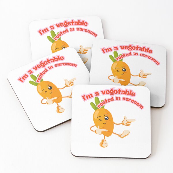 Item preview, A hint of carotene in sarcasm designed and sold by CraftSmartAIA.