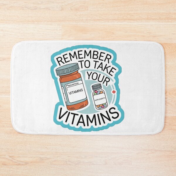 Item preview, Remember To Take Your Vitamins: Health Reminder Design designed and sold by Artyx_Design.